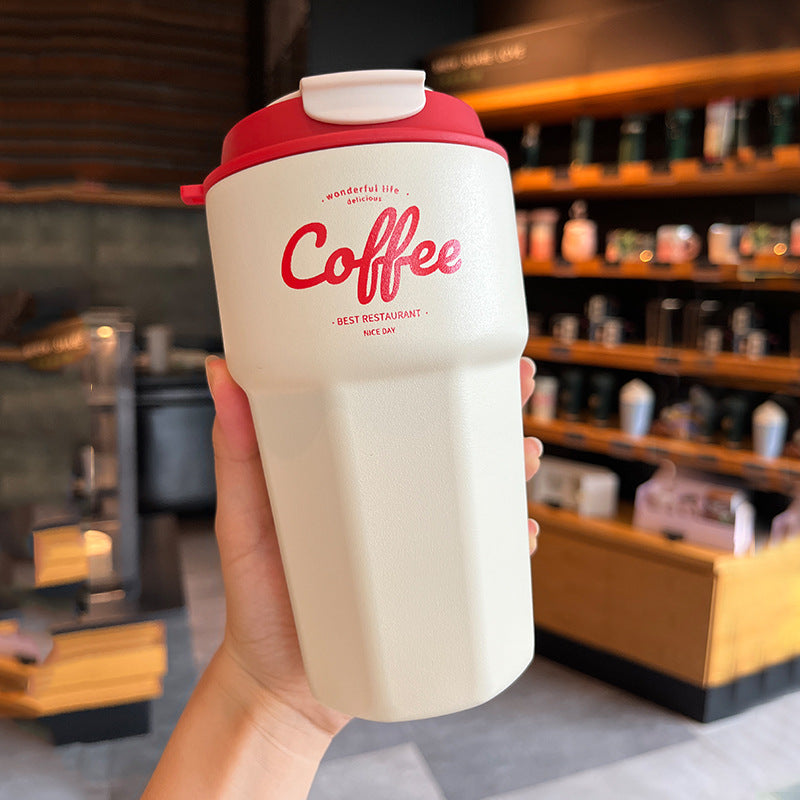 【008】420ml/620ml 21oz Cola Can Water Cup Push Lid Portable Plastic Water Bottle with free gifts