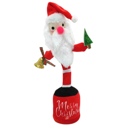 【CM100】NEW Christmas Tree Music Dancing Singing Christmas Tree Dolls Santa Claus Toys For Home Decoration New Year Gifts