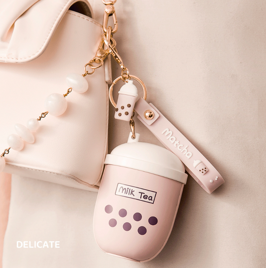 【NS05】  Cute Milk Tea Bubble Tea Hand Warmer Winter Intelligent Digital Display Temperature Power Bank Mini Heater Portable Quick Heating Multifunctional USB Rechargeable 2 in 1 Charging Outdoor Traveling Hiking Use