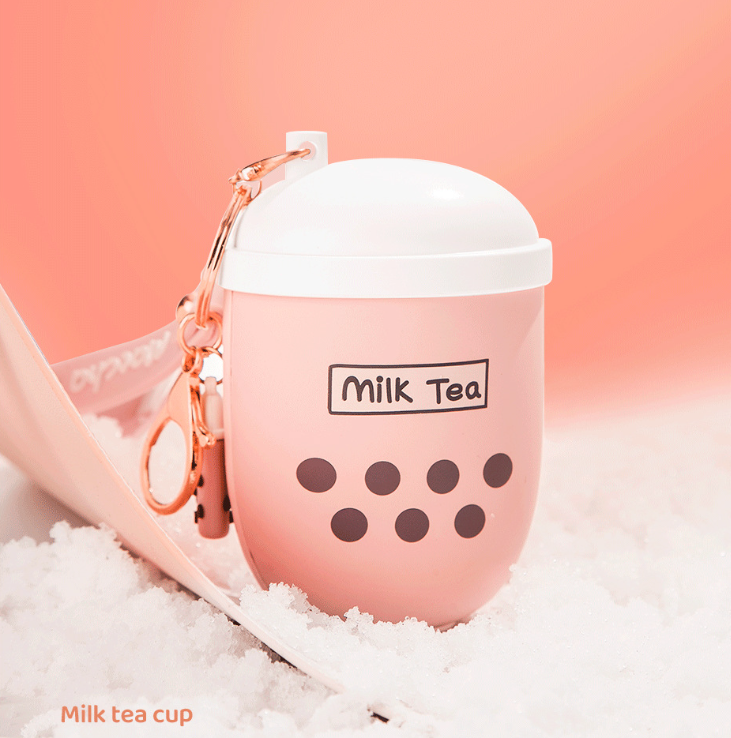 【NS05】  Cute Milk Tea Bubble Tea Hand Warmer Winter Intelligent Digital Display Temperature Power Bank Mini Heater Portable Quick Heating Multifunctional USB Rechargeable 2 in 1 Charging Outdoor Traveling Hiking Use