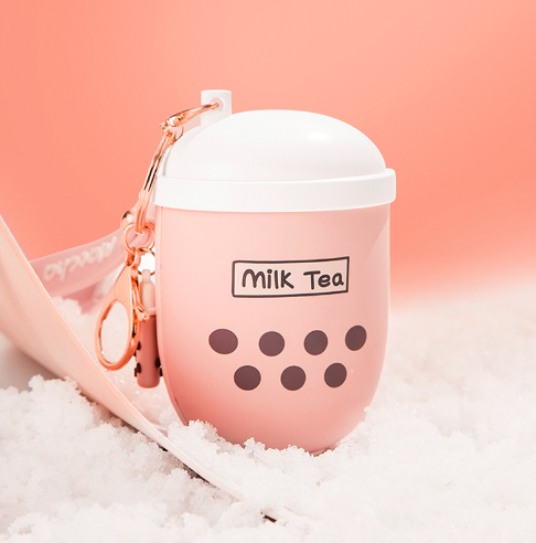 【NS05】  Cute Milk Tea Bubble Tea Hand Warmer Winter Intelligent Digital Display Temperature Power Bank Mini Heater Portable Quick Heating Multifunctional USB Rechargeable 2 in 1 Charging Outdoor Traveling Hiking Use