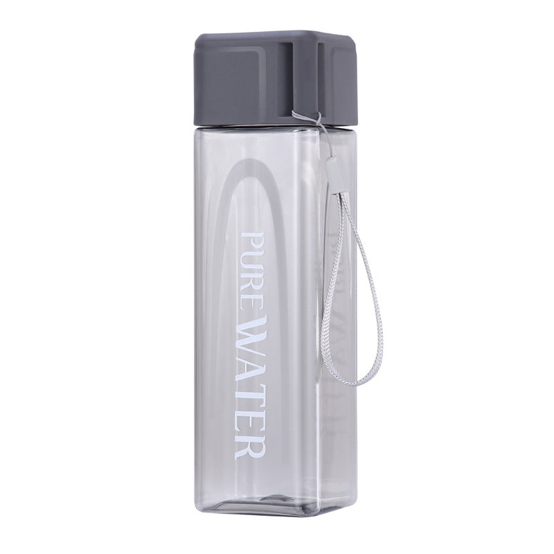 【NO FREEBIES】500ml Square BPA Free Water Bottles Leak-proof Drinking Cup Kettle for adults