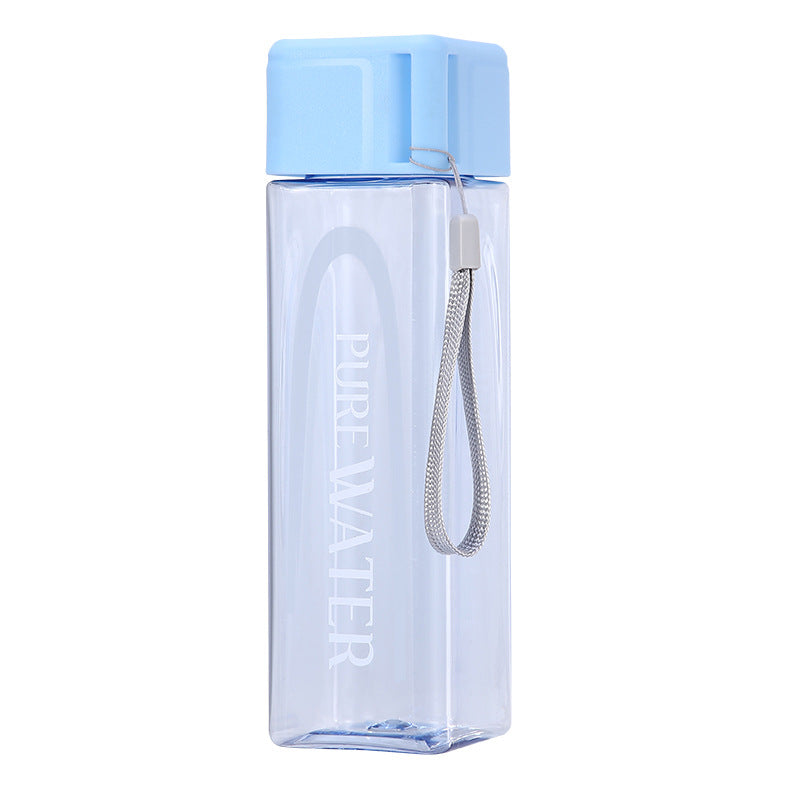 【NO FREEBIES】500ml Square BPA Free Water Bottles Leak-proof Drinking Cup Kettle for adults